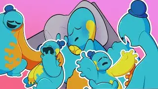 Player x Doey Bed Time| Poppy Playtime Chapter 4 Comic Dub