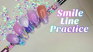HOW TO: ACRYLIC FRENCH SMILE LINE | Beginner Friendly Smile Line Creation | Real Time Application