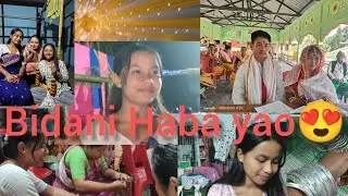 Adani Habani lahar pahar#lovemarriage  #wedding #bibo binanou lwgw mwnjwbbai😍❤️#beautiful #newvideo