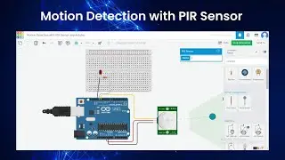 Motion Detection with PIR Sensor and Arduino | Robotics Project
