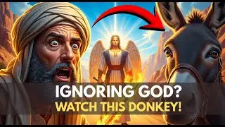 Balaam and the talking Donkey: The Donkey saw the Angel&hellip;But we Miss God&rsquo;s Red Flags Everyday