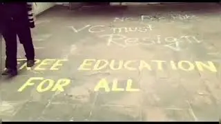 JNU grafffiti 2016 #jnu #delhi #election #graffiti #art #politics #movement #protest #jnusu #leftist