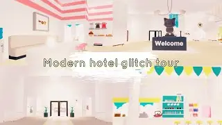 Adopt Me: Glitch build modern hotel tour