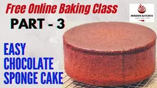 1kg Chocolate Cake/ Chocolate Sponge Cake/ Basic Chocolate Sponge Cake Recipe/Soft Chocolate Sponge