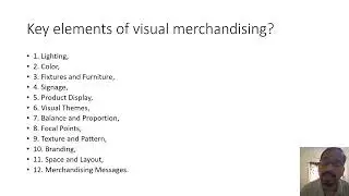 elements of Visual merchandising Chapter A