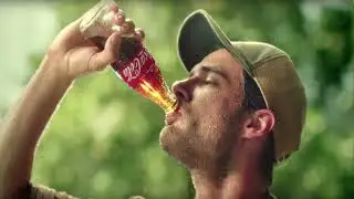 Coca-Cola drinking sound effect 1