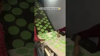 5 Lakh Papad Making In Factory🤯 #shorts #papad #indianstreetfood