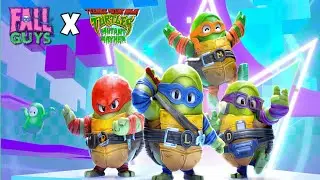 FALL GUYS X TMNT COSTUMES REVEALED!