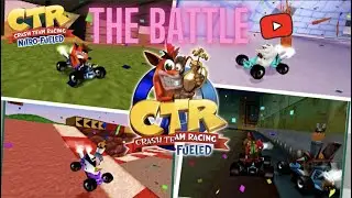 CTR - the battle - Blue Baby - T-Crunch - Beenox Aviator Crash - Baby Crash | PS4 - 4K