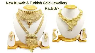 Gold Jewellery Collection Latest Kuwait & Turkish Gold Jewellery In Wholesale Charminar Market