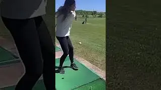 She just MADE GOLF HISTORY😳&hellip; #golf #trending #trickshots #blowup
