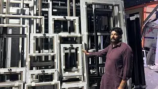 Aluminum installation and technician windows and doors 