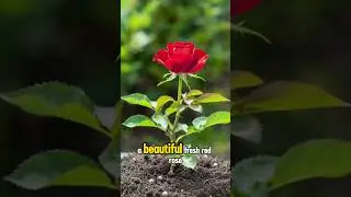 8-second timelapse shows rose seeds growing from the moist soil.