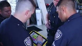Side-by-side visualization comparison of forensic scan tools