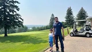 the Best Golf playing destination in Battleford: Best View of North Saskatchewan River, Canada