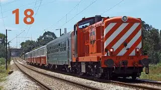 Buzinadelas de Comboios 18 | Train Horns Compilation 18