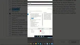 Installing Active Directory & DNS roles on Windows Server.    #shorts #windows #dns #installation