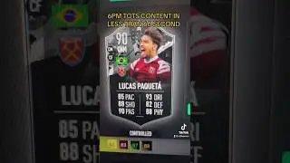 6PM TOTS CONTENT IN 60 SEC #shorts #fifa23 #tots