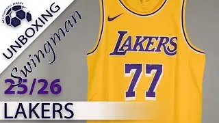 Los Angeles Lakers Icon Edition Jersey 25/26 Doncic (KITKK) Swingman Version Unboxing Review
