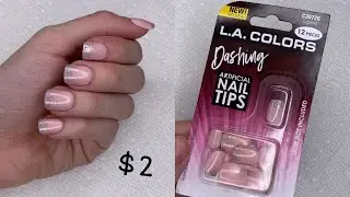 DIY Testing L.A. COLORS Press On Nails | Review + Wear Test