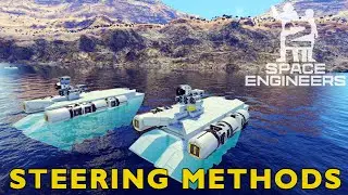 Новые методы управления лодкой в ​​игре Space Engineers 2