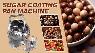 Chocolate Coating Machine|Sugar Coating Machine|Sugar Tablet Coating Pan|Chocolate Panning Machine