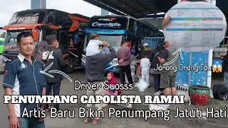 HM 012 CAPOLISTA PENUMPANG RAMAI🔥MENJADI IDOLA BARU PENUMPANG PO HARYANTO