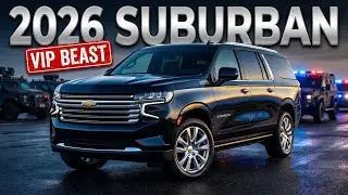 Why the U.S. Trusts the Chevrolet Suburban for VIP Security – Next Level Luxury, Power & Tech