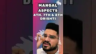 Aspects of Mars: 4th, 7th and 8th Drishti of Mangal in Astrology