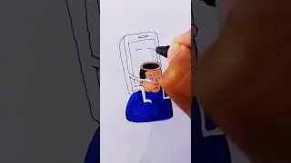 disadvantage of mobile phones #art #shorts #youtubeshorts