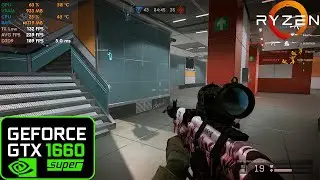 Warface | GTX 1660 Super + Ryzen 5 2600x | Low, Medium, High | 1080p