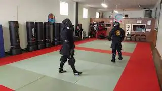 Sparring Steel Longsword - James vs Justinder 3.18.20