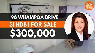 Singapore HDB Property 𝙃𝘿𝘽 Home Tour - 98 Whampoa Drive For SALE