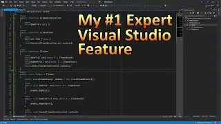 The Most Important Expert Visual Studio Feature / Tip