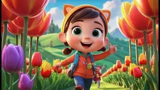 Colors of the Magic Rainbow 🌈✨ | Fun Kids Song | Learn Colors Nursery Rhyme