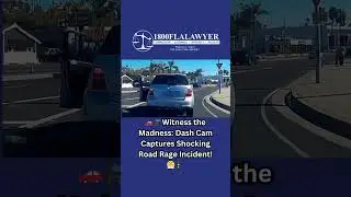 🚗📹 Witness the Madness Dash Cam Captures Shocking Road Rage Incident! 😤🚦