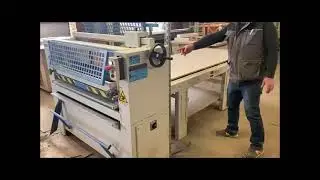 OSAMA S2R-1000 Automatic 2 Rollers Glueing Machine