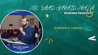 Saad Malik Graduation Speech 2025 | UCS Burewala Leaves Audience Speechless 🎓