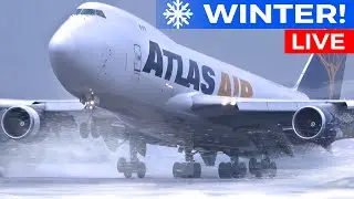 🔴LIVE ❄️WINTER at CHICAGO O'HARE AIRPORT | SIGHTS & SOUNDS of PURE AVIATION | AVGEEK PLANE SPOTTING