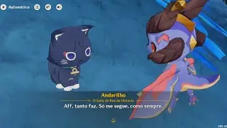 Genshin impact cap&iacute;tulo 510# Mais o que &eacute; isso pequeno drag&atilde;o (Evento 9)