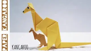 KANGAROO 🦘| How to make paper Kangaroo | Kangaroo Origami | Paper Kangaroo Craft | CHACKOCHY CrAfT