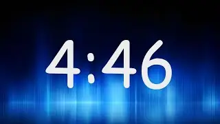 4:46 Minutes Timer / Countdown from 4min 46sec