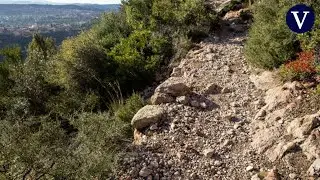 As&iacute; es el sendero en el que muri&oacute; Isak Andic