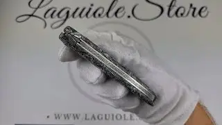 Laguiole Knife Full Handle - Marbled Carbon Fiber