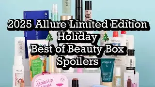 2025 Allure Limited Edition Holiday 🎄 Best of Beauty Box: Iconic Favorites and Must-Have Products!