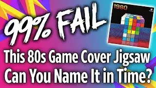 99% FAIL This 80s Game Cover Jigsaw &mdash; Can You Name It in Time