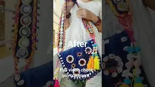 handmade banjara bag #diy #shorts #youtubeshorts #handmade