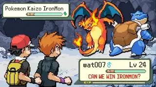 Pokémon Fire Red Ironmon KAIZO! Generation 1 - 9 Pokemon, Pokemon Faints = RUN OVER
