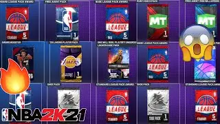 HUGE VARIETY PACK OPENING IN NBA 2K21! (PACKS FROM BEGGINING OF YEAR!) 100% REAL