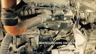 LEGENDARY MITSUBISHI 4DR5  DIESEL ENGINE- POWER SOURCE OF PHILIPPINE RICE MILL